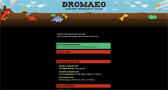 Desktop Screenshot of dromaeo.com